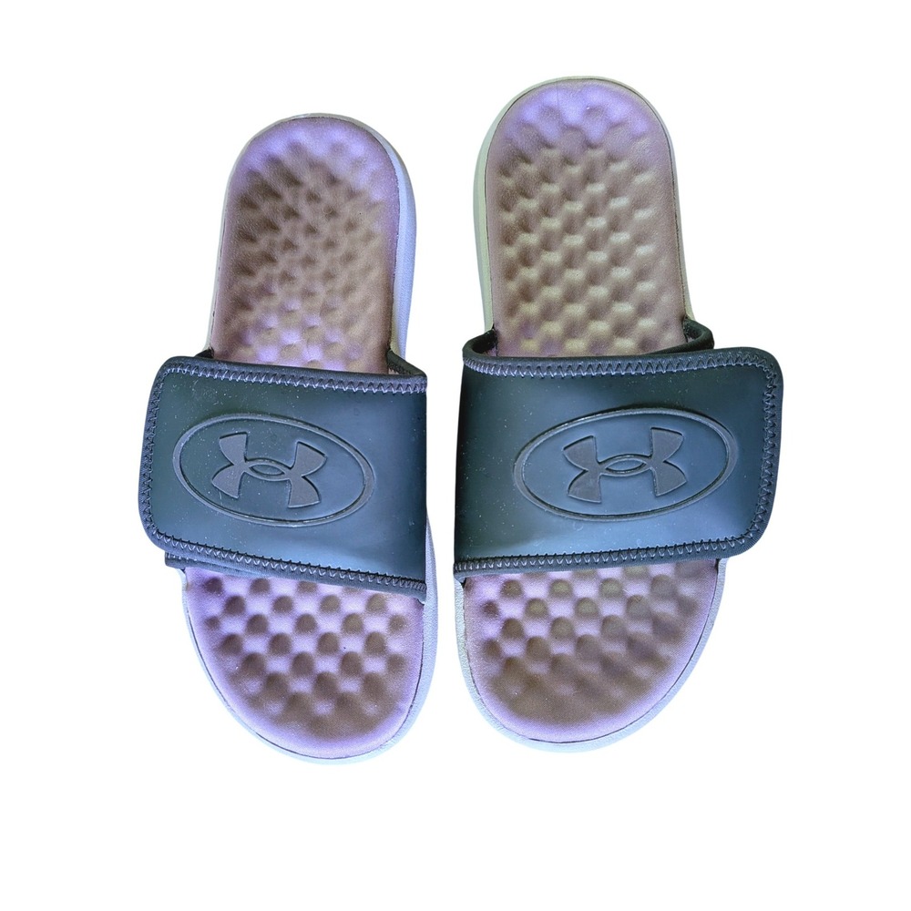 Under Armour Ignite Slides Women 9 Sporty Athleisure Recovery Comfort Sandals
